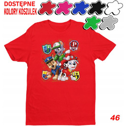 Dziecięca Koszulka Z Nadrukiem Psi Patrol Duży Wybór