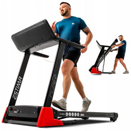 Bieżnia Elektryczna 3HP Domowa Składana Kąt Regulacja Amortyzacja