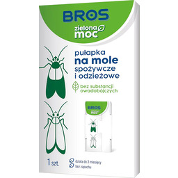 BROS ZIELONA MOC PUŁAPKA NA MOLE SPOŻ.