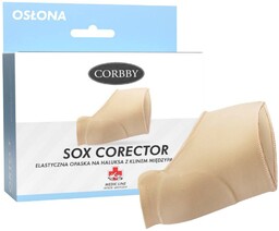 Sox corector - opaska z klinem międzypalcowym
