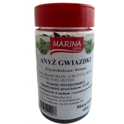 Anyż gwiazdki całe 60 g