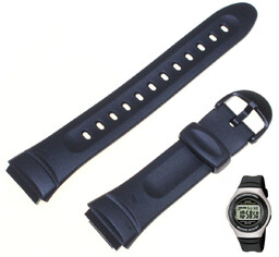 Pasek do zegarka Casio W-57 czarny 10033816
