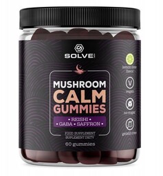 Mushroom Calm Gummies : Żelki z GABA Reishi