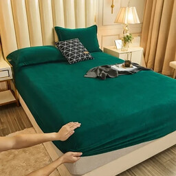 Prześcieradło Polarowe Pluszowe Miś 180x200 cm z Gumką