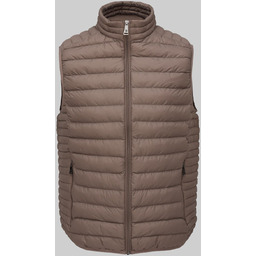 kamizelka pikowana vestone classic fit beżowa