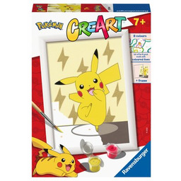 RAVENSBURGER Malowanie po numerach CreArt Pokemon 20241