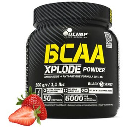 OLIMP Aminokwasy BCAA Xplode Powder Truskawkowy (500 g)