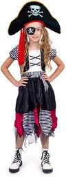 Dress Up America Kostium pirata dla dziewczynek