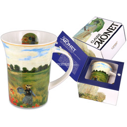 KUBEK PORCELANOWY CARMANI - CLAUDE MONET - Pole
