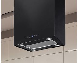 Okap wyspowy Quadro Max Black Matt 60 cm
