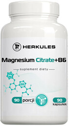 HERKULES Magnesium Citrate+B6 90caps