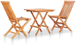 Edinos Stół drewniany i krzesła na taras, balkon