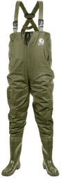 Spodniobuty wędkarskie wodery Lemigo Zielone - 997-43