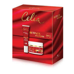 CELIA Zestaw prezentowy Retinol Elastyna (krem 60+