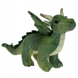 Baśniowe ZOO: Maskotka pluszowy Smok zielony 28cm (43703)
