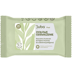 Luba Med Ziołowe odświeżenie naturalne chusteczki do higieny