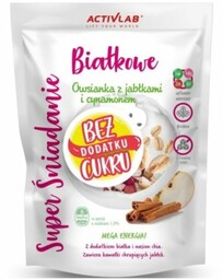 Activlab Super Owsianka z jabłkami i cynamonem 300g