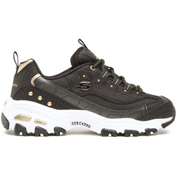 Sneakersy Skechers Ladies Night 149267/BKGD Czarny