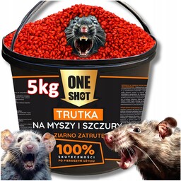 Trutka na Myszy trucizna na Szczury silne Zatrute