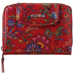 Czerwony damski portfel skórzany BajuBaj połączenie stylu, jakości