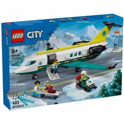 Lego City Samolot pogotowia ratunkowego 60465
