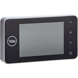 YALE Wideo-wizjer 4500 Czarno-srebrny