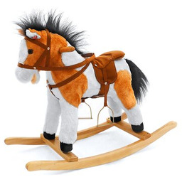 Milly-mally Koń na biegunach MILLY MALLY Łatek Jasnobrązowy