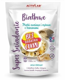 Activlab Super Śniadanie Białkowe Płatki owsiane i ryżowe