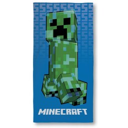Halantex Ręcznik plażowy 70x140 Minecraft dla gracza bawełniany