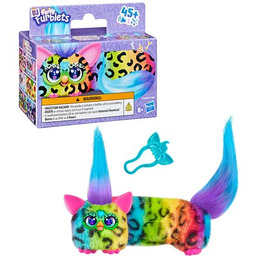 HASBRO Maskotka Furby DJ Furblets Rain-Bow-Kat G17835X0