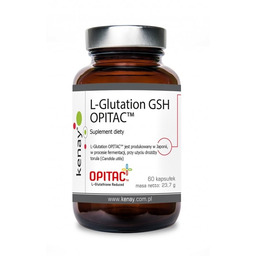 Kenay L-Glutation GSH OPITAC Suplement diety 60 kapsułek