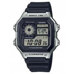 CASIO Zegarek męski AE-1200WH-1CVEF 100m Sportowy