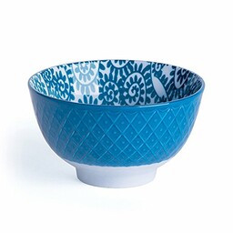Excelsa Orientalna miska, porcelana 10,5 cm Rami Blu