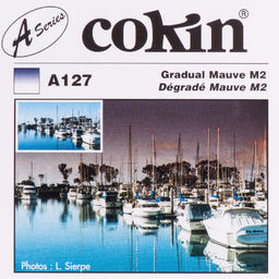 Filtr Cokin A127 rozmiar S połówkowy mauve M2