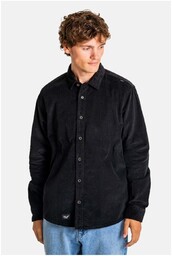 koszula REELL - Strike Shirt Black (120) rozmiar: