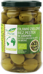 Bio Planet Oliwki zielone bez pestek w zalewie