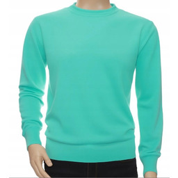 Sweter męski z kaszmiru i wełny merynosów kaszmirowy