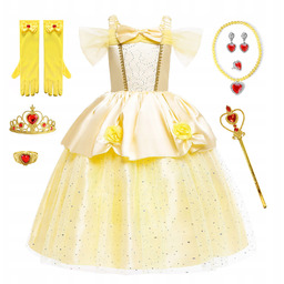 Strój Księżniczka Bella Xgetop Królewna Piękna i Bestia