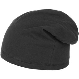 Czapka z Dżerseju Boston Oversize by Lipodo, czarny,