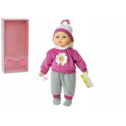 Lalka bobas 35cm z dźwiękiem box