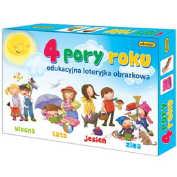 4 pory roku, edukacyjna loteryjka obrazkowa, Adamigo
