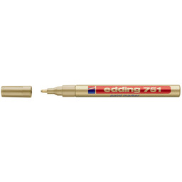 Marker olejowy EDDING 751 złoty