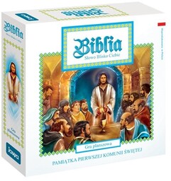 Biblia Pamiątka I Komunii Świętej gra planszowa Jawa
