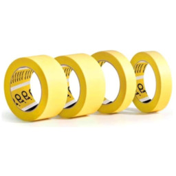 Q1 Taśma maskująca żółta 24mm x 50m