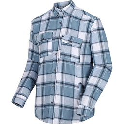 Regatta męska spinka Tygo Coolweave bawełna w kratkę