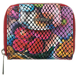 Dwustronny portfel damski BajuBaj ze skóry naturalnej styl