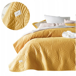 Narzuta kapa na łóżko kanapę welur velvet pikowana