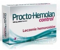 PROCTO-HEMOLAN Control tabletki - 20 sztuk