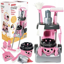 Zestaw Wózek Do Sprzątania Odkurzacz Z Dźwiękiem Casdon