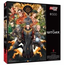Gaming Puzzle: The Witcher (Wiedźmin) Nilfgaard Puzzles 500